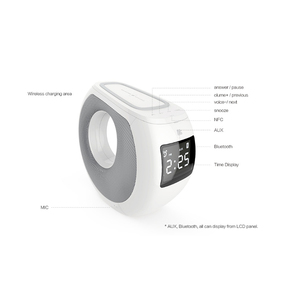 Système de <span class=keywords><strong>son</strong></span> <span class=keywords><strong>home</strong></span> cinéma Haut-parleurs Bluetooth <span class=keywords><strong>Sans</strong></span> <span class=keywords><strong>Fil</strong></span> chargeur 3 en 1 chargeur <span class=keywords><strong>sans</strong></span> <span class=keywords><strong>fil</strong></span> Qi avec haut-parleur bluetooth - Product Image 2