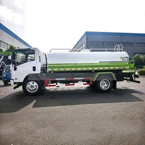 Camión Cisterna Isuzu de 5cbm, Camión Cisterna de Agua de Acero Inoxidable 4x2 Manual, Camión Cisterna de Leche de Acero Inoxidable de Grado Alimenticio 304/316 - Product Image 4