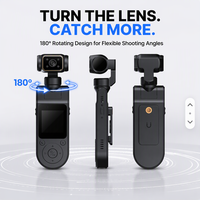 Kamera Portabel 4K Sudut Lebar 130 WiFi dengan Sensor CMOS dan Apertur F2.0 Cocok untuk Perekaman dan Perjalanan Kamera Saku