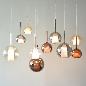 Lampadario Moderno Nordico a Sospensione, Lampada a Soffitto in Vetro Soffiato a <span class=keywords><strong>Mano</strong></span>, Illuminazione Contemporanea - Product Image 2