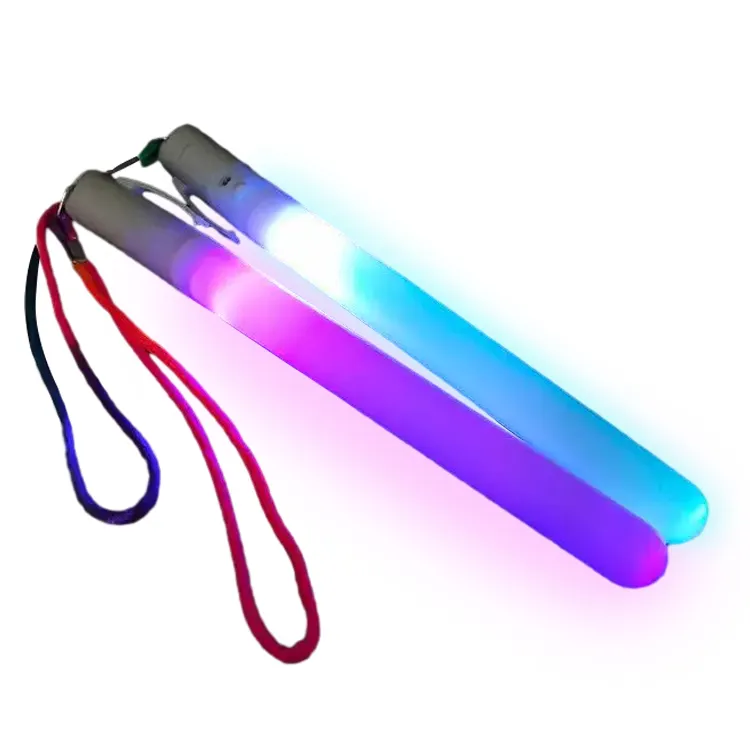 LED Poi Stick Swirling Light Rave Toy Color Changing Poi Stick