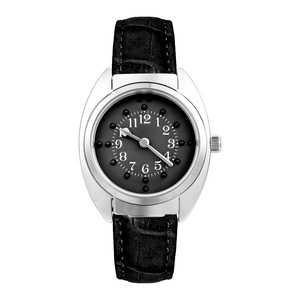 2024 Reloj Braille táctil de Venta caliente para personas ciegas o ancianos esfera negra de baja visión (para hombre) - Product Image 1