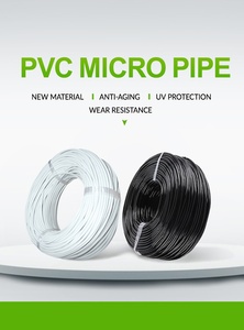 Kit goutteur de micro tuyau en plastique PE protégé contre les UV blanc <span class=keywords><strong>à</strong></span> l'extérieur et noir <span class=keywords><strong>à</strong></span> l'intérieur pour tuyau d'eau de serre irrigation de jardin - Product Image 4