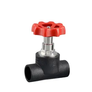 HDPE heavy stop valve plastic handle valve for water PN16