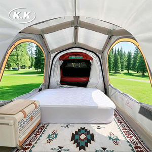Kawagebo <span class=keywords><strong>Kamp</strong></span> (KK) 9' X 9' Gonflable 7.3 ㎡   Tente de camping familiale multifonctionnelle de luxe en tissu Oxford pour hayon de voiture - Product Image 5