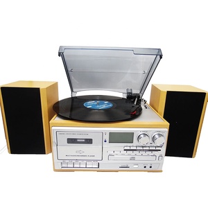 Tourne-<span class=keywords><strong>disque</strong></span> vinyle classique de haute qualité, lecteur de disques LP, <span class=keywords><strong>gramophone</strong></span> BT, phonographe - Product Image 5