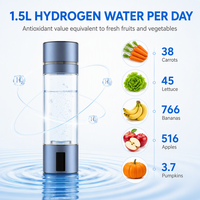 Bouteille d'eau hydrogénée portable, générateur, filtre, ioniseur, bouteille d'eau hydrogénée de haute qualité