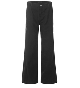 <span class=keywords><strong>Pantalon</strong></span> homme de haute qualité, coupe bootcut, streetwear, décontracté, Cleanfit, micro-évasé, droit, logo personnalisé - Product Image 2