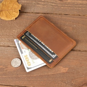 Portefeuille en cuir pour homme personnalisé, minimaliste, avec poche avant, porte-cartes et porte-monnaie, design fin - Product Image 6