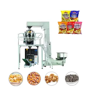 Automatic Multi Function Potato Popcorn Multihead Dried Fruit Granular Chips Packaging Machine