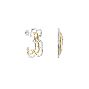 Pendientes <span class=keywords><strong>de</strong></span> Alta Calidad en Oferta 2026, Lindos Pendientes con Forma <span class=keywords><strong>de</strong></span> Oso y Circonita Cúbica Brillante, Ideales para Uso Diario y Fiestas - Product Image 2