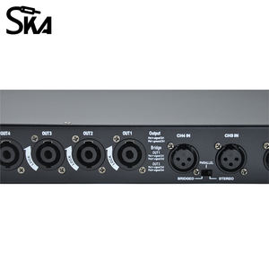 SKVA SD422/SD430/SD445 プロフェッショナル4チャンネル 4x1600W 8Ωステレオデジタルパワーアンプ（DJサブウーファー＆ラインアレイスピーカー用） - Product Image 5