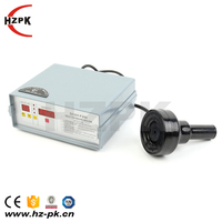 HZPK F200 Scelleuse à Induction Manuelle Portable pour Bouteilles Plastique Verre, Machine de Scellage à Feuille d'Aluminium