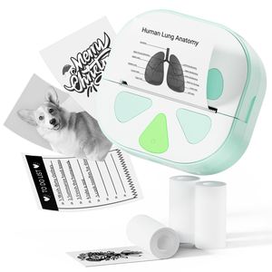 57mm Thermal Sticker Maker with 3 Rolls Effective Print Head for Memos and Labels Paper Size Max 50km Products in Stock - Product Image 2