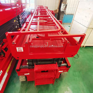 Pengambil pesanan udara pengendali bahan elektrik penuh, gunting hidrolik kerja ditinggikan baterai asam timbal bersertifikat CE - Product Image 4