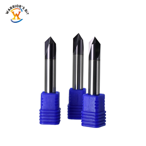 Фреза воина с ЧПУ 3-канавки 60/90/120 градусов режущий инструмент <span class=keywords><strong>10</strong></span> мм хвостовик карбидная Концевая фреза для стали ODM OEM - Product Image 1