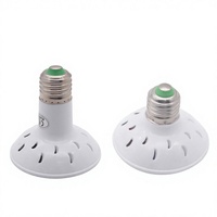 Ampoule LED RGB E27 - Par25 pour éclairage de piscine, remplacement d'ampoule, utilisation extérieure pour aménagement paysager, 6W AC12V/AC110V/AC220V