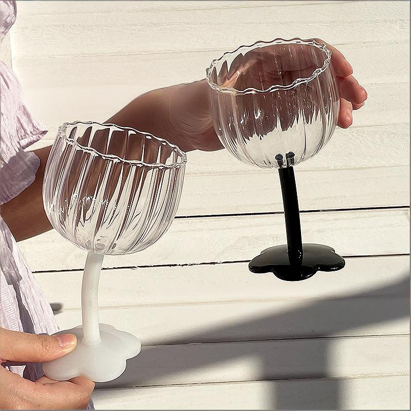 Factory Custom Pink Series Water Goblet
