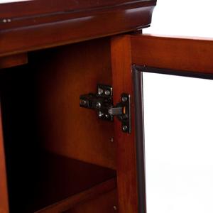 Diseño Moderno y Elegante: <span class=keywords><strong>Chimenea</strong></span> Eléctrica Marrón para Esquina - Product Image 4