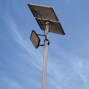 <span class=keywords><strong>Projecteur</strong></span> LED <span class=keywords><strong>solaire</strong></span> extérieur haute puissance OMSEN avec 2 panneaux solaires pour parking, jardin, rue - Product Image 4