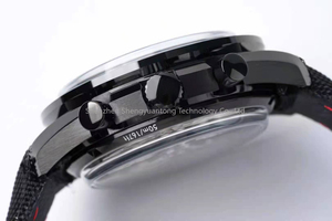 Reloj Mecánico para Pareja Master Speed DARKSIDE of the MOON con Correa de Cuero Genuino, Resistente al Agua, para Hombre - Product Image 4