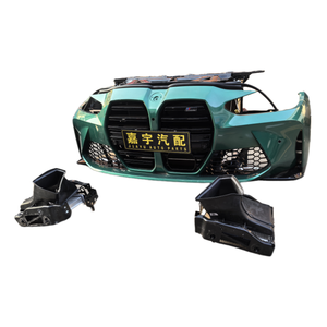 Conjunto de parachoques delantero de alta calidad para BMW M3 G80 <span class=keywords><strong>M4</strong></span> G82, <span class=keywords><strong>precio</strong></span> bajo con fácil instalación y buen radiador para coches usados - Product Image 4