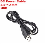 Cable de alimentación macho USB macho a CC 3,5x1,1mm para Nokia 8210 \ 1100 \ 1108 \ 1110 \ 6100 \
