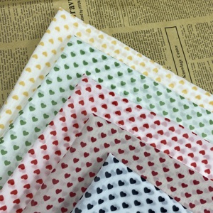 100% <span class=keywords><strong>Polyester</strong></span> Vải Phụ Nữ Quần Áo 75D Chiffon <span class=keywords><strong>Dobby</strong></span> Tim In Voan <span class=keywords><strong>Georgette</strong></span> In Vải Với Trái Tim In Vải - Product Image 6