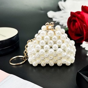 Faveurs de mariage personnalisées de luxe pour invités, cadeaux de fête sur mesure, mini sacs en perles pour douche nuptiale, cadeaux de mariage en gros pour invités en ABS - Product Image 3