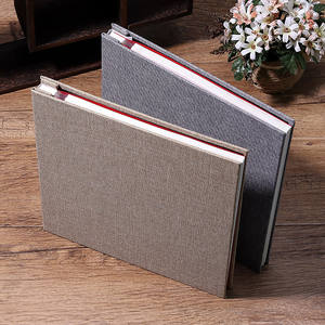 Actory INEN RIC Abric over Dhohohohoto lbum ook Aby leilestone ememory ournal otebook - Product Image 2