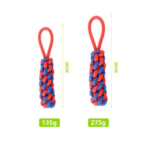 Nunbellpets dayanıklı düğüm halat oyuncak küçük ve büyük yavrular için diş taşlama kabartma Pet oyuncak sıkıntı hafifletmek için - Product Image 6