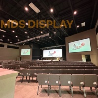 Shenzhen MDS LED mur vidéo intérieur plein et couleurs vives écran haute définition P1.51 P1.86 P2.6 écran HD pour l'église