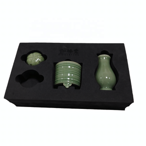 Vaso de Cerámica Personalizado con Soporte Interior de Esponja, Revestimiento de Espuma EVA Rígida, Moldeado Integrado CNC, Embalaje - Product Image 2