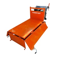 Moteur à essence à chargement automatique, entièrement hydraulique, 800kg, transporteur sur piste, dérapage, direction, chargeur sur chenilles, Minidumper