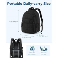 Nouveau Sac à Dos Multifonctionnel Grande Capacité pour Femmes, en Fibre de Polyester Imperméable, Style Vintage National, Vente en Gros, Collection 2026