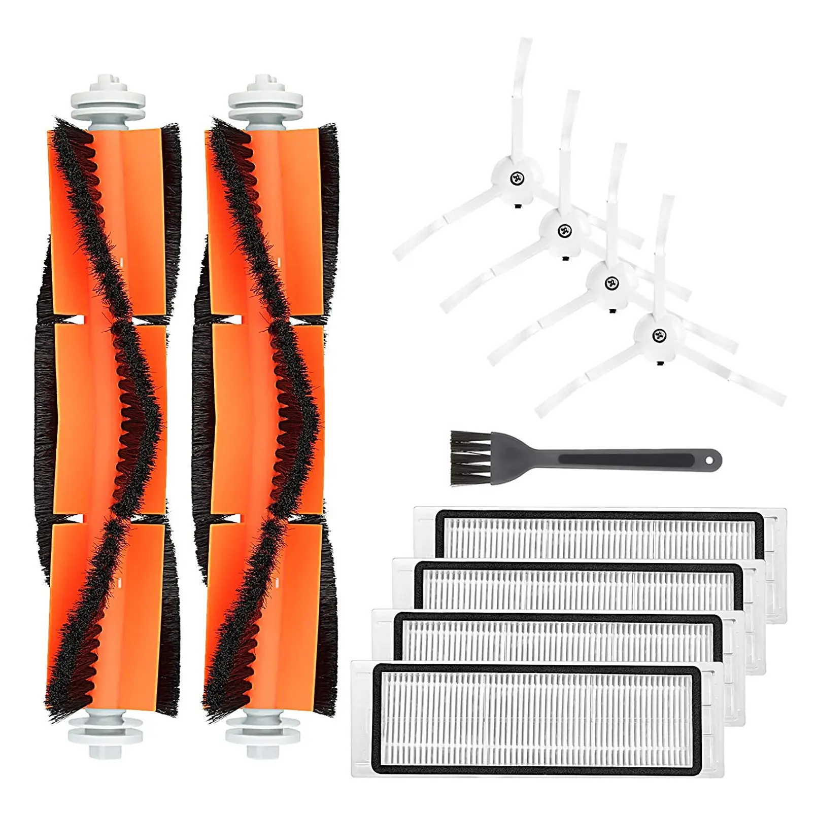 Vacuum Cleaner Replacement Accessory Kit Compatible with Xiaomi Mijia Roborock E25 E4 S5 S6 E20 E35 C10 S50 S51 S4