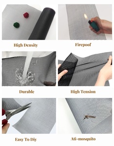 Design moderno personalizzato in fibra di vetro maglia rotolo di schermatura insetto rete adombrale zanzariera zanzariera Flying Window Screen - Product Image 2