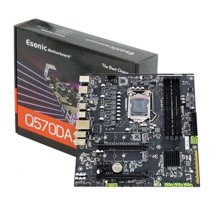 Carte mère Q570 Micro ATX pour jeux LGA 1200 Port d'affichage Type C 4*DDR4 jusqu'à 128 Go Carte mère pour processeurs de 10e et 11e génération I3 I5 I7 I9 - Product Image 1