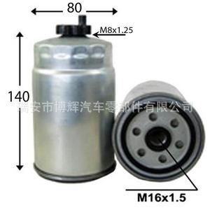 M8x1.25กรองน้ำมันเชื้อเพลิง M16x1.5 FF5135 140x80มม. สำหรับ DAF multicar Alfa Romeo - Product Image 1