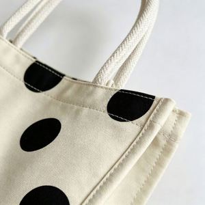 Custom Large Capacity Cotton Canvas Tote <b>Bag</b> for <b>Women</b> Zipper Closure Reusable Shoulder <b>Bag</b> for Shopping <b>Travel</b> (All Seasons) - Product Image 3
