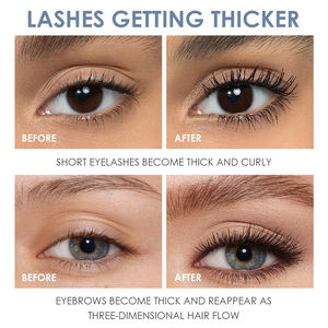 Base transparente liquide pour mascara Kristen Leanne, tenue forte, imperméable, effet curling, succès garanti - Product Image 4