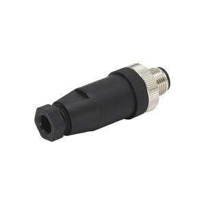 Conector macho M12, acoplable en campo, conector M12 recto codificado en A de 5 pines, Conector de conexión por tornillo 5P PG7 M12 - Product Image 5