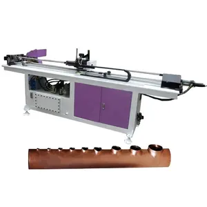 Copper tube collar hole punching machine for flange hole punch used in air conditioner, solar heater and heat exchanger