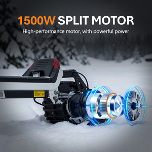 สกู๊ตเตอร์ไฟฟ้า HEZZO G63 SnowTrack 1500W แบตเตอรี่ลิเธียมถอดได้ มอเตอร์ไร้แปรงถ่าน วัสดุอลูมิเนียมอัลลอยด์ ระยะทางไกล ขับขี่ได้อย่างชาญฉลาด - Product Image 4