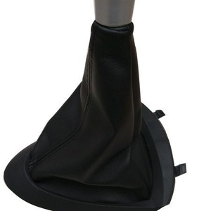 Dongzhao Leather Gear <b>Shift</b> <b>Knob</b> Cover Black For Chevrolet Epica TY-003 - Product Image 2