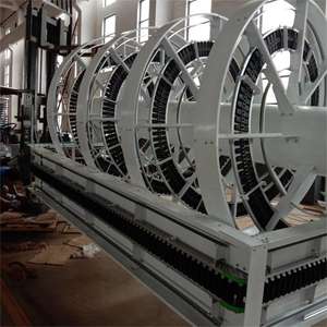 Trasportatore a Spirale Prodotto in Cina per l'Industria Farmaceutica RUSSA con Piastre a Catena da 400mm e Uscita da 4m - Product Image 2