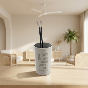 Condensateurs à film mince métallisé universels pour démarrage de moteur AC <span class=keywords><strong>CBB60</strong></span> 1-80uf <span class=keywords><strong>450V</strong></span> 50/60 Hz 40 85 21 pour pompe à eau, lave-linge - Product Image 2