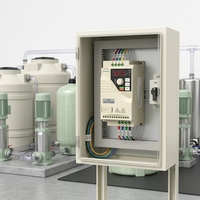 Mini pompe à eau à entraînement par variateur de fréquence, modèle standard, 0,75 kW, 1,5 kW, 2,2 kW, monophasé 220 V, convertisseur de fréquence VFD