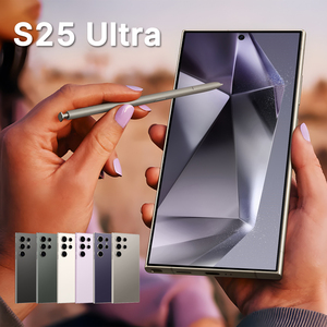Smartphone S25 Ultra 5G Sbloccato Globalmente 16GB+1TB Decacore CPU 108MP Posteriore 4K <span class=keywords><strong>7</strong></span>.3 Pollici HD Android 15 CDMA Nuovo Telefono Cellulare - Product Image 2