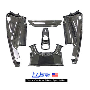 Versión superior para 488 Prepreg juego de cubierta de Bahía de motor de fibra de carbono para Ferrari 488 GTB - Product Image 1